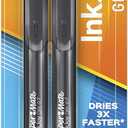 Paper Mate Inkjoy Gel Pens, Medium Point, 2-Pack, Black (1951634)