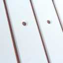 12 Pack - L 11" x H 6" x W1.5, 5mm Thick White L Shelf Bracket, Iron Shelf Brackets, Metal Shelf Brackets, Floating Shelf, Shelf Supports with Screws