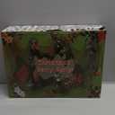 DR.DUDU Christmas Tree Ornaments 6 Pcs 12'' Gold Picks and Sprays with Brown Pine Cone Green Poinsettia Leaf, Artificial Berry Branches Stems Decorations DIY Crafts for Vase Filler Wreath Decor (Gold)