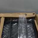 Fireplace Grate 17 Inch- Wood Stove Fireplace Log Grates Set with Ember & Ash Trays Pan, Heavy Duty Wrought Cast Iron Rack Holder Pit for Indoor Outdoor Chimney Hearth