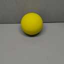 7-Inch Uncoated High Density Foam Ball - for Over 3 Years Old Kids Foam Sports Balls - Soft and Bouncy, Lightweight and Easy to Grasp Foam Silent Balls are Safe for Younger Children (Yellow)