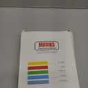 Exercise Resistance Bands for Working Out Set of 5 for Women and Men, Stretch Bands for Exercise, Physical Therapy, Arms Legs Workout, Stretching, Home Fitness