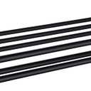 KOKOSIRI Bath Towel Rack with Double Towel Bars Bathroom Towel Shelf 24 Inch Towel Holder Wall Mounted Stainless Steel, Matte Black, B6005BK-L24