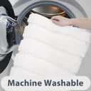 Washable Bathroom Rug 20" x 30", Extra Soft Bath Mat, Absorbent and Non Slip Bath Rug for Shower, Bathtub, Sink, Floor