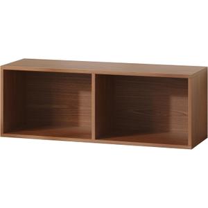 IOTXY DIY Modular Cubby Bookcase - Stackable 2-Cube Open Bookshelf, Walnut
Enjoy DIY Fun, Free Combination, CubeXY Customizable Expandable Shelving Units, Miscellaneous Items Storage Organizer Cabinet