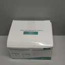 JefDiee Inflatable Travel Foot Rest Pillow,Kids Airplane Bed,Adjustable Height Flight Pillow,Travel Essentials for Airplane,Office,Home,Trains,Cars (Ash Gray-2pack)