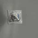 Mini Carabiner Clip Spring Snap Hook Buckle Clasps for Paracord Keychain Backpack Bottle Outdoor Camping Accessories (12Pcs Silver)