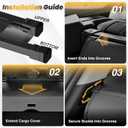 Cargo Cover for Toyota RAV4 2026, Retractable Trunk Cover