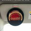 4 x Dip Can Holder - Chew Can Pouch Holder for Car Visor - Vehicle Sunvisor Storage Clip Bracket