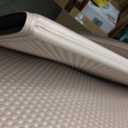 WeiLa Foldable Yoga Mat,10mm Extra Thick,Extra Long (75"x26") for Women&Men,  Brown &Bamboo Cream