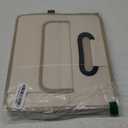 JiatuA Car Trunk Organizer, Car Organizers and Storage Collapsible Multi Compartment Container Box, Adjustable Car Accessories for SUV Sedan Truck, Standard Size, Beige