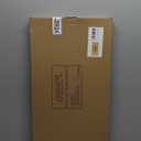 gasaré, Extra Thick Cork Board for Walls, Bulletin Board, Pin Board, Decorative, Solid Frame, Install Horizontal or Vertical, for Home and Office, Push Pins Included, 23 x 12 Inches, White