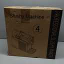 Slushie Machine for Home 15-60Mins - 88oz Slushy Machine Maker No Ice Needed Self Cleaning, Frozen Drink Machine, 7 Preset Programs for Margarita, Frapps, Milkshakes, Soda, Fruit Juice Slushies