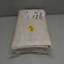 HOTGODEN Light Weight 100% Cotton Muslin Fabric: 63 inch x 2,5,10 Yards Unbleached Muslin Linen Fabric Material for Sewing Material Apparel Cloth (Natural)