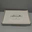 Wooden Baby Shower Crate Closet - Customizable Wooden Crate Box with Dual Rod System, Personalized Baby Shower Basket Alphabet Letters, Easy Assembly Baby Baskets for Baby Shower (Natural Wood)