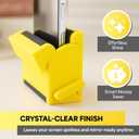 Mobile Phone Screen Cleaning Kit  Reusable AllinOne Phone Screen Cleaner for Smartphones, Removes Fingerprints Grease Dust & Smudges, MirrorLike Shine, Portable, Durable & EasyClean