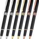 Tenare Weighted Pens for Hand Tremors Black Ink Heavy Pens Weighted Writing Tools for Hand Tremors, Low Dexterity, Weak Grip Strength, Parkinson's Patients, Elderly Adults, 3 Colors(6 Pieces)