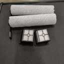 Brush Rollers and Filters Replacement Accessories Kit for Dreame k10 Pro / k10 Wet Dry Vacuum Cleaner: 4 Pack used for Pet Hair, Dirt, and Debris on All Floor Surfacesparts