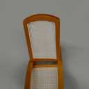 Dollhouse Furniture Beach Chair Miniature Wooden Longue Chair Model 1:12 Scale Simulated Chair Vintage Style for Mini House Accessory Living Room Garden Fairy Ornaments