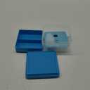 Fit & Fresh Sandwich and Snack Set, Dual Container with Ice Pack, Adult and Kids Lunch Container, Sandwich Container for Lunch Box, Blue
