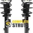 COMPLETESTRUTS Front Quick Complete Strut Assemblies with Coil Springs Replacement for 2007-2013 BMW 328i RWD E90 E91 E92 E93 - Set of 2