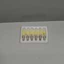 FLSNT 5000K Daylight LED Candelabra Bulbs 60W Equivalent, Dimmable T6/T25 E12 LED Light Bulbs for Chandelier, 90+ High CRI, 550LM, 5.5W, 6 Pack