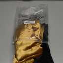 GIGIZAZA Decorative Throw Pillow Covers 18 x 18,Gold Black Soft, Set of 4 Square Velvet Cushion Covers
