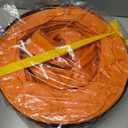 16FT Ducting Hose 16 Inch PVC Flexible Duct Hosing with Adjustable Rope for Utility Blower Exhaust Fan
