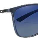 Carbon Fiber Polarized Sunglasses for Men Women, Retro Square Frame, UV400 Protection HD Lens, Driving Fishing Sports