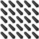 Plastic Insert for Use with 1/2" Square Hollow Baluster - Black - 25 Pack - DH-00