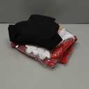 Ysanciuu 5 Pcs Snowman Christmas Costume Kit with Glasses, Hat, Scarf, Carrot Nose, Gloves, Winter Frosty Snowman Costume Accessories for Party Cosplay, Holiday Decoration