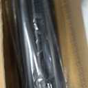 Tension Curtain Rod 51-145In(4.25-12.08Ft), Extra Long Curtain Rod No Drilling for Window or Bathroom Patio, Adjustable Spring Shower Curtain Rod, Easy to Install Never Rust Rod Diameter 1.26In-Black