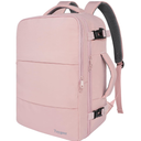 Taygeer Travel Backpack for Women, Carry On Backpack with USB Charging Port & Shoe Pouch, TSA 15.6inch Laptop Mochila Flight Approved, Nurse Bag Casual Daypack for Weekender Business Hiking, Pink