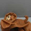 INPANY Bouncy Monkey Hopper Toys, Toddlers Inflatable Animal Hopping Horse, Bouncing Buddies, Ride on Rubber Bouncer, Outdoor Indoor Birthday Gifts Toy for 2 3 4 Yr Boy Girl, Brown