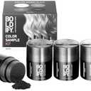 Boldify Hair Fibers Color Sample Kit - Fill In Thinning and Fine Hair for an Instantly Fuller, Thicker Look - 14 Shades for Women & Men - Grays