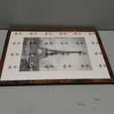 A3 Picture Frame with A4 Mat, Display 8.3x11.7 inch A4 with Mat or 11.7x16.5 inch A3 without, Wood 11.7 by 16.5 Photo Frame, 11.7 x 16.5 Frame for Wall Hanging, Deep Brown