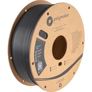 Polymaker ABS Filament 1.75mm Dark Grey, 3D Printer Filament 1.75mm Heat Resistant 1kg - PolyLite ABS 3D Printing Filament 1.75mm, Strong & Durable, Dimensional Accuracy +/- 0.03mm