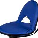 Stansport Go Anywhere Chair Polyester Portable Reclining Seat (Blue)