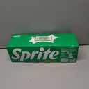 Sprite Lemon Lime Soda Soft Drinks, 12 fl oz, 12 Pack (EXP 10/27/25)