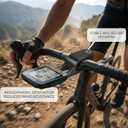 Cycling Computer Mount Bike ckminum Alloy Ultra-Light Compatible with Canyon CP0039 CP0047 CP0048 Tool-Free Installation Vibration Damping
