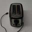 Toastmaster 2-Slice Cool Touch Toaster, black with stainless accent