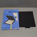 Amazon Kindle Scribe Fabric Folio Cover with Magnetic Attach, Sleek Protective Case - Black