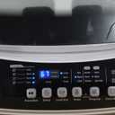 BLACK+DECKER 3.0 Cu. Ft. Portable Washer, 26.5 lb. Capacity Washing Machine, 6 Cycles, Quick Connect Sink Adapter and Drain Hose Included, Transparent Lid & LED Display, BPW30MW, White