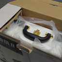 Victrola Journey Bluetooth Portable Suitcase Record Player  with Built-in Speakers, 3 Speed Vinyl Record Player, RCA Out, Headphone Jack (White)