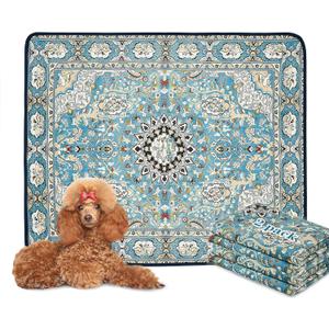 Qeils Washable Pee Pads for Dogs, 2 Pack Reusable Puppy Pads 36"x41" Super Absorbent Leakproof Dog Training Pads, Non-Slip Potty Pads for Floor, Crate, Couch, Whelping Pads Litter Mat Pet Supplies