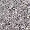 2 x Silver Pearl Sprinkles for Cake Decorating,Metallic Sprinkles for Cupcake Toppers Baking Cookie Ice Cream, Lover Birthday Celebrations Wedding Shower Party, 4.05oz