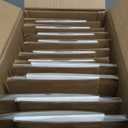 CRUGLA 12x10x4 White Shipping Boxes Set of 15, White Corrugated Cardboard Boxes for Small Business Shipping Mailing Packing