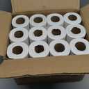 Caring Headrest Exam Table Paper, Smooth, 8.5" x 225", 12 Rolls/Case, Disposable Medical Table Paper for Chiropractors, Massage Therapists & Physical Therapy Offices, Hygienic Surface Protection (White)