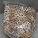 Heart Pillow, 15"x 19" Leopard Plush Heart Pillows Brown Fluffy Love Shaped Decorative Valentine Heart Pillow Cushions for Sofa Couch Bed Car Living Room (White Brown)