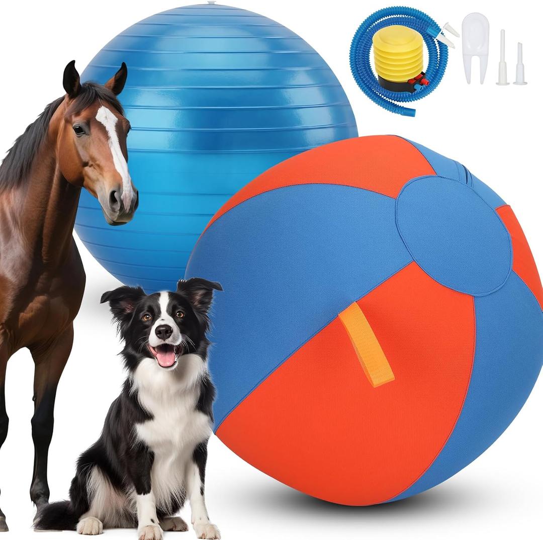 18" Herding Ball for Dogs - Upgraded Material, Durable Dog Training Toy, Suitable for Border Collies, Australian Shepherds, and Other Medium to Large Herding Dog Ball